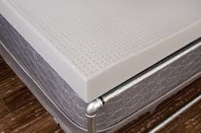 mattress topper made with the talalay process