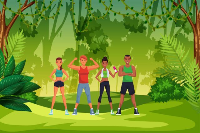 Physical Activity in Forest